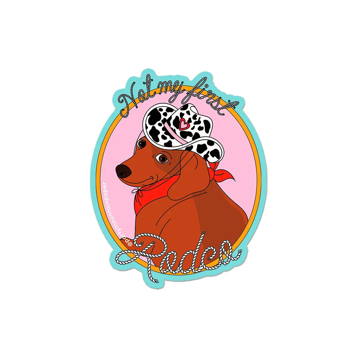 Party Mountain Paper co. - Not My First Rodeo Sticker