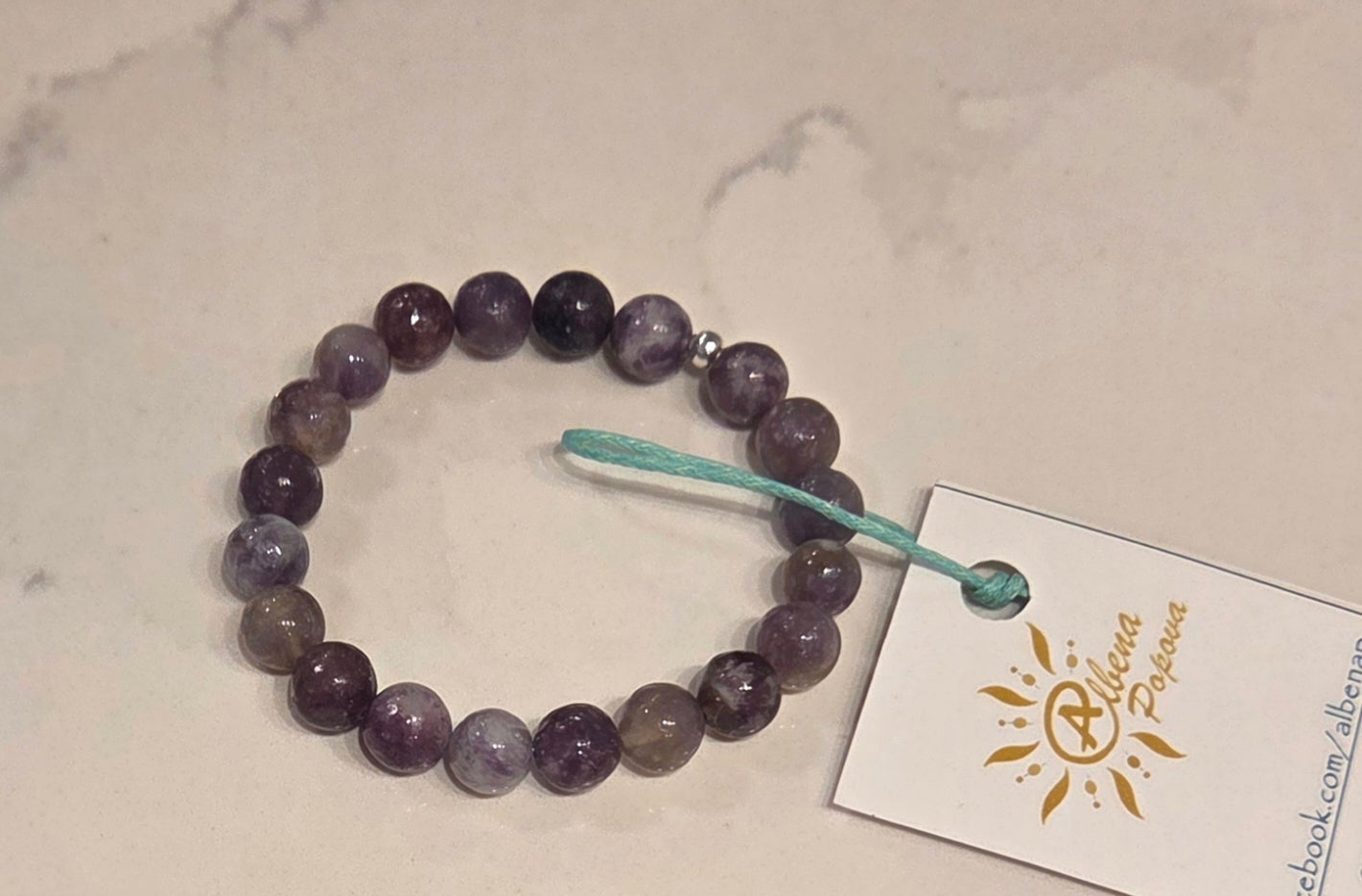 Albena Popova - Cherry Blossom Tourmaline bracelet