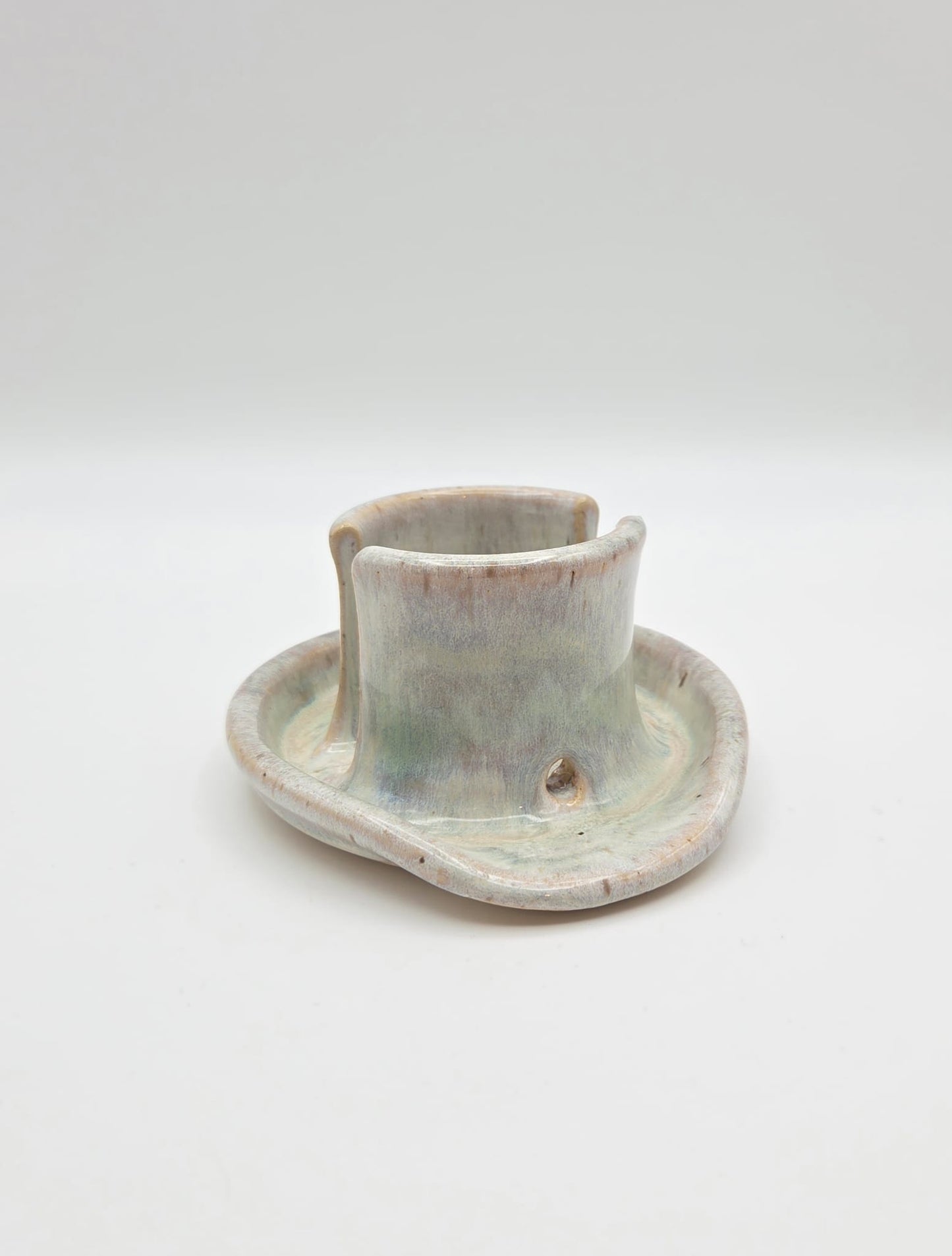 CM Pottery - Morning Mist sponge holder