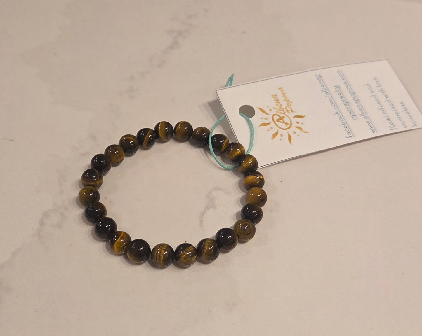 Albena Popova - Tiger's Eye bracelet