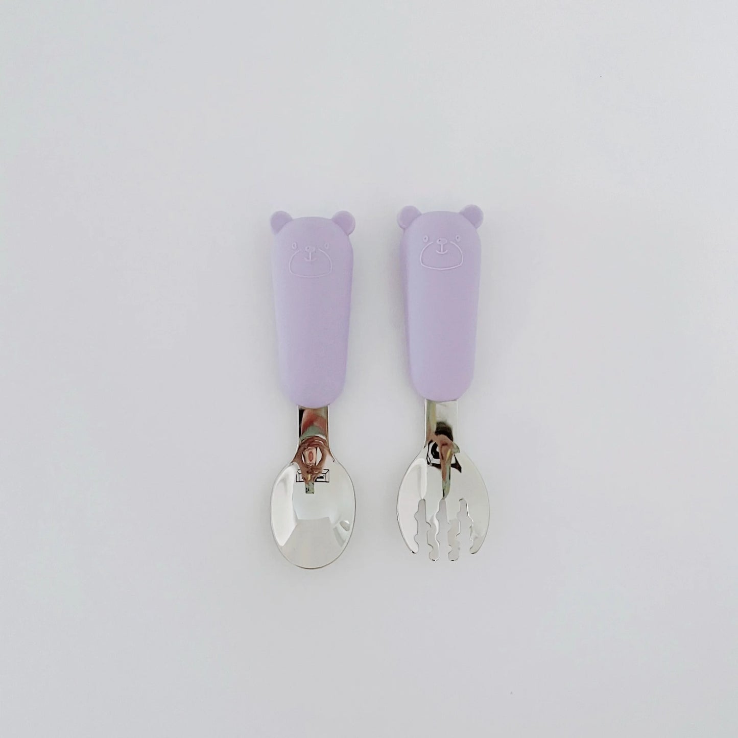 Happy Baby - Honeybear Fork and Spoon