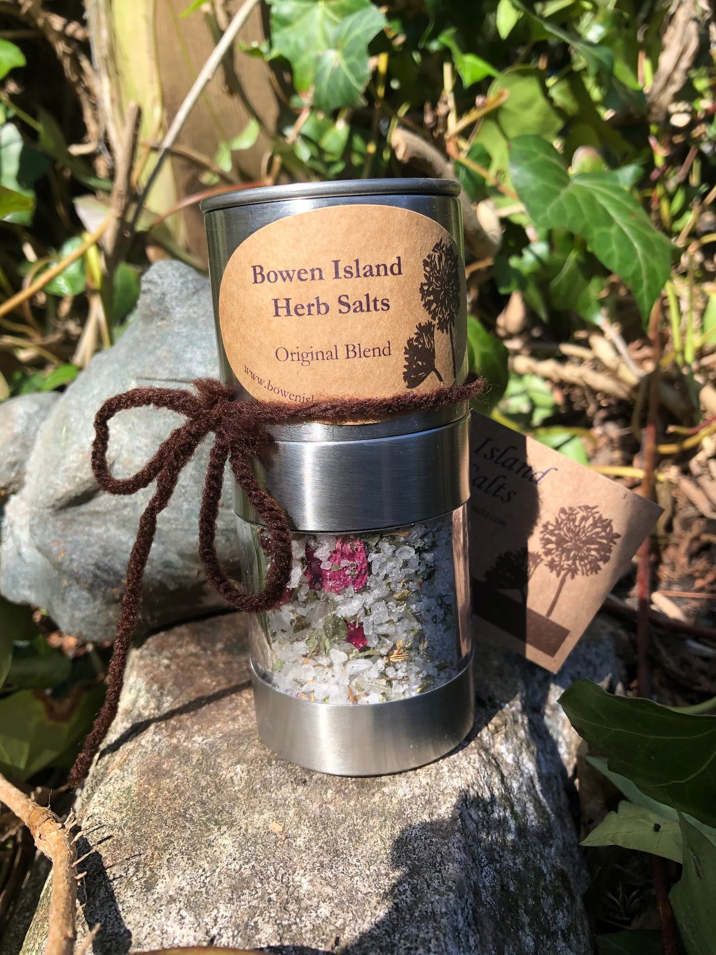 Bowen Island Herb Salts - Original Blend Stainless Steel