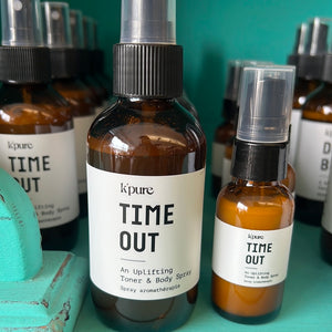 K'Pure Naturals - "Time Out" - Uplifting Toner - Spray