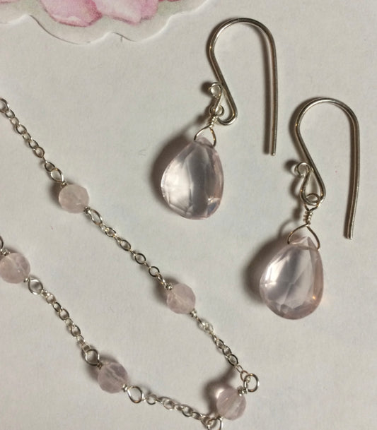 The Beadist - Rose Quartz Bracelet