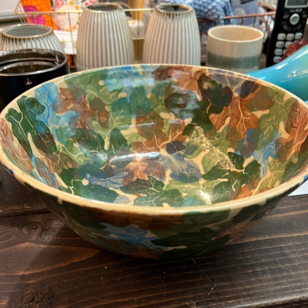 Indy Dee - Ceramic Leaf Bowl