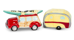 Camper Salt and Pepper Shakers