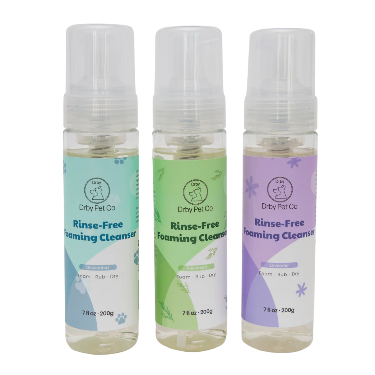 Drby Pet Co. - Rinse Free Foaming Cleanser