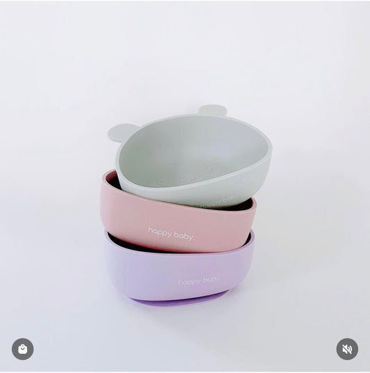 Happy Baby - Honeybear Silicone Suction Bowl