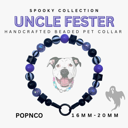 POPNCO Handcrafted Beaded Pet Collars - 19.5" Collars