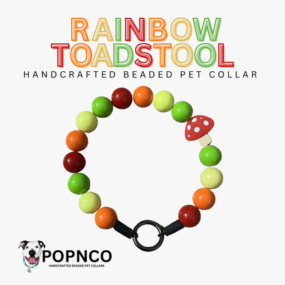 POPNCO Handcrafted Beaded Pet Collars - 13" Collars