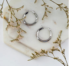 Load image into Gallery viewer, Whimsy’s Jewels - Textured Hoops
