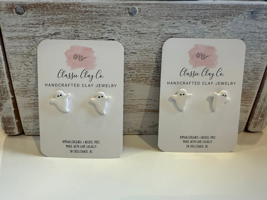 Classic Clay Co. - Ghosts Studs