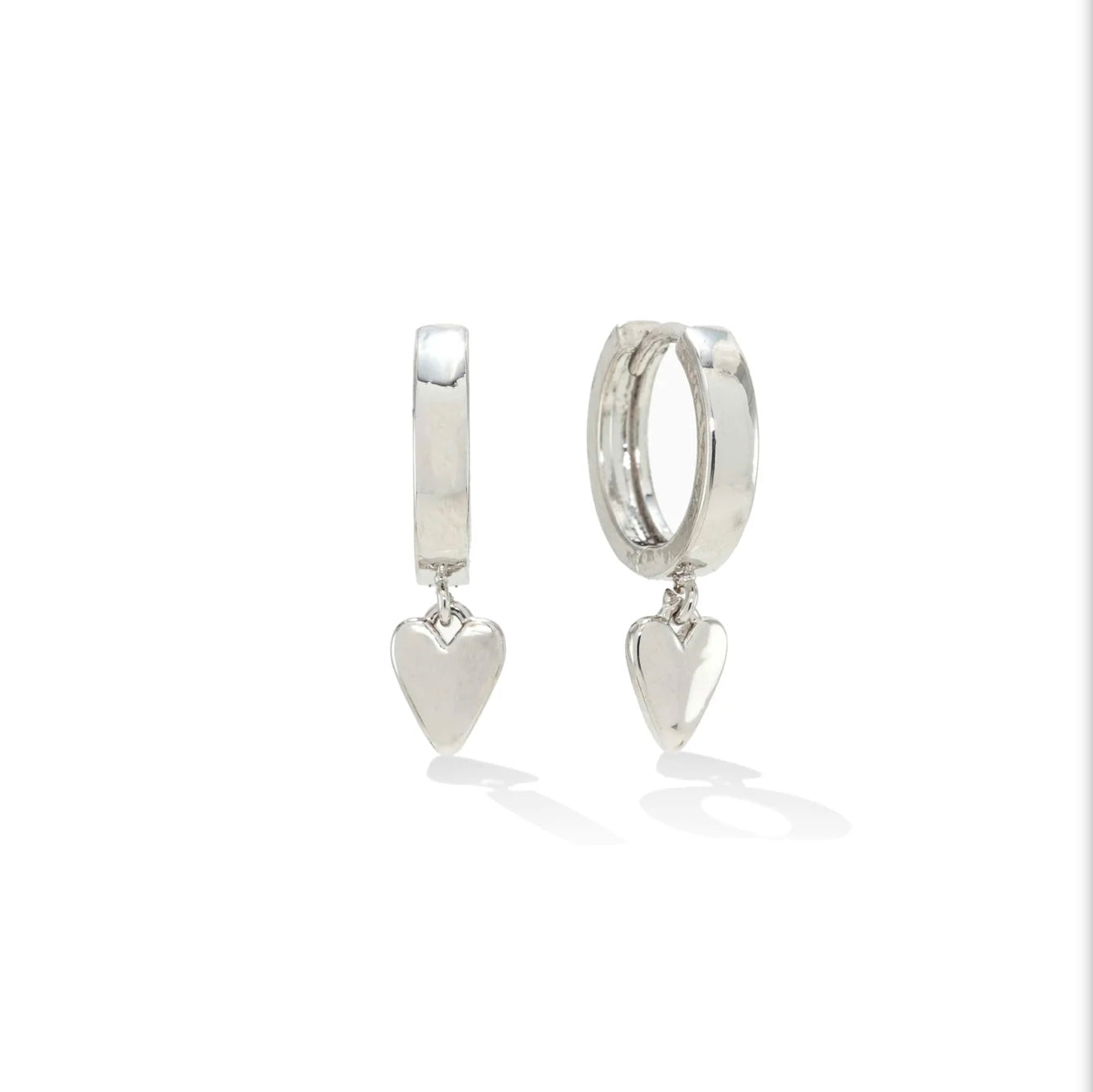 Lover’s Tempo - Everly Heart Huggie Drop Hoop