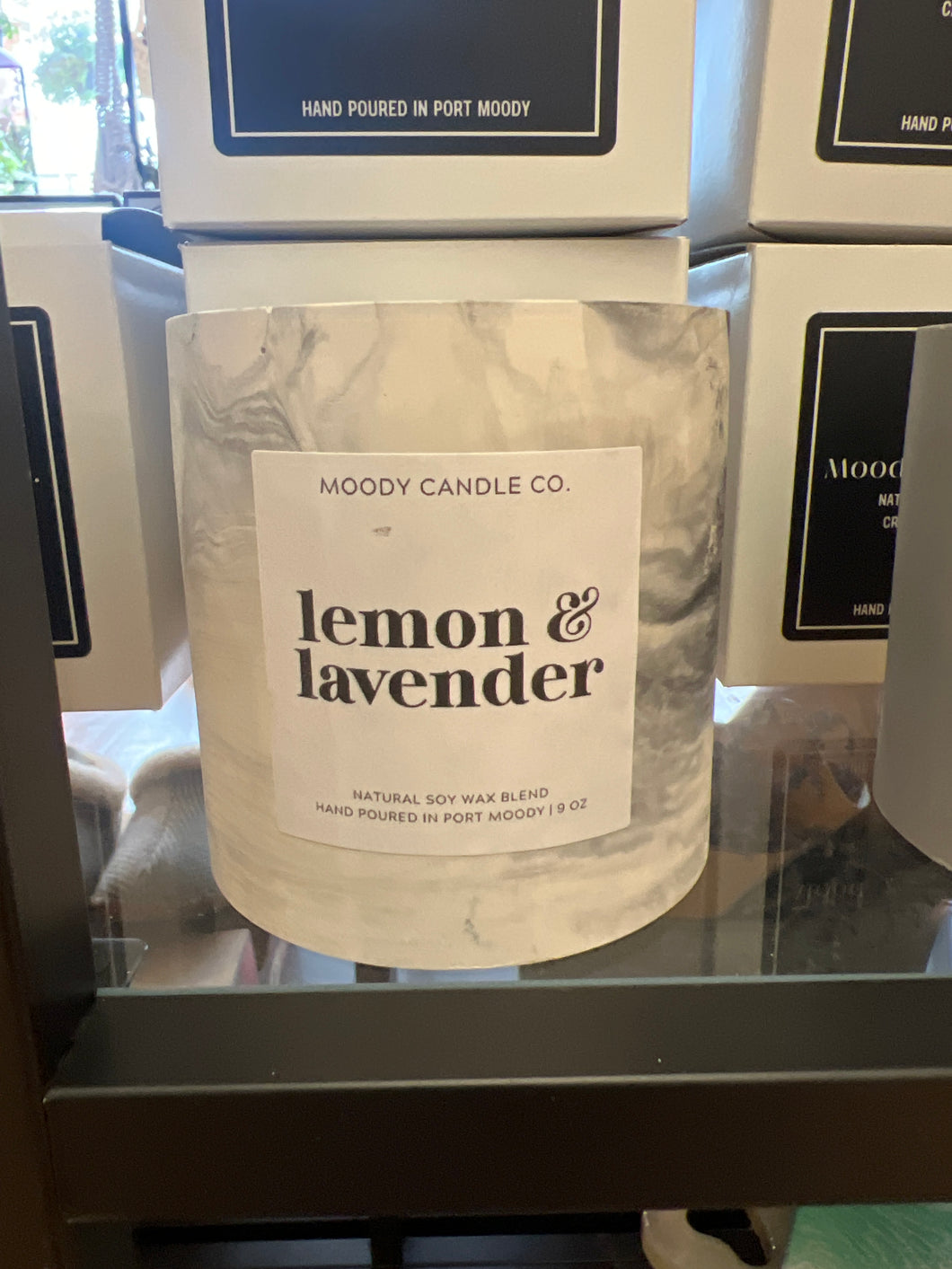 Moody Candle Co. - Lemon & Lavender