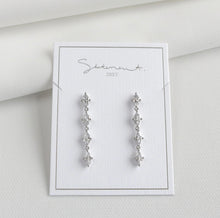Load image into Gallery viewer, Statement Grey - Clarissa Earrings
