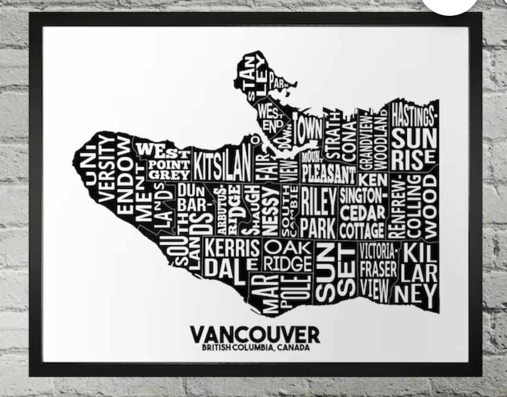 Damon D Chan Map Designs - Vancouver