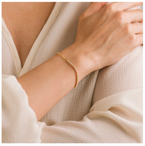 Lover’s Tempo - Tennis Paperclip Bracelet