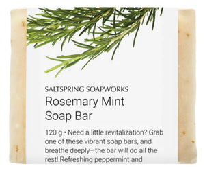 Saltspring Soapworks - Rosemary Mint Soap Bar