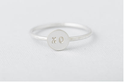 Jen Ellis Designs - XO Ring Size 7.5