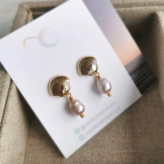 Over The Moon Jewelry - Mermaid Studs