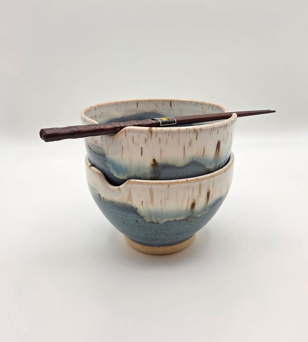 CM Pottery - Lagoon Ramen bowl