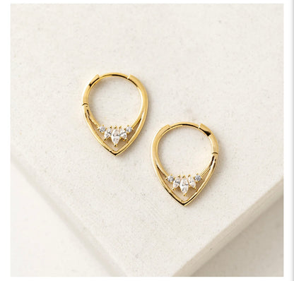 Lover’s Tempo - Aria Hoop Earrings