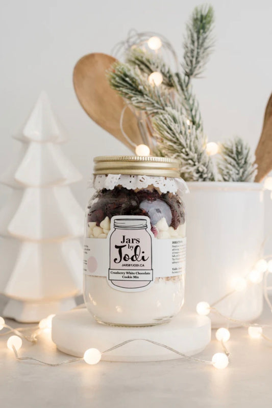 Jars by Jodi - Cranberry White Chocolate Cookie Mix