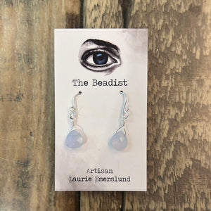 The Beadist - Sterling silver semi precious earrings assorted