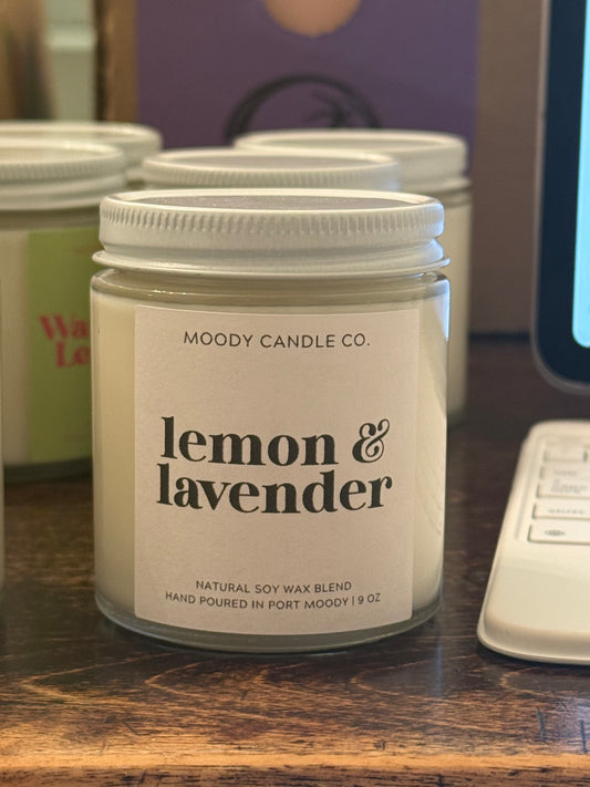 Moody Candle Co. - Lemon & Lavender