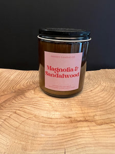Moody Candle Co. - Magnolia and Sandalwood