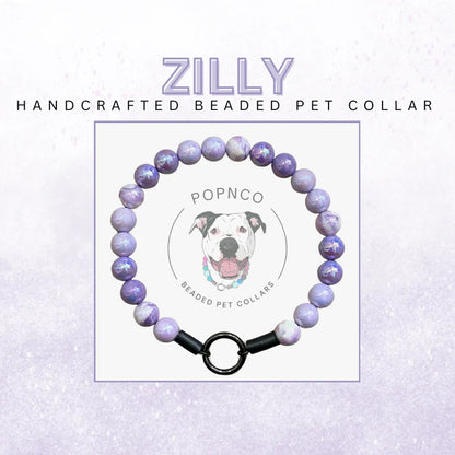 POPNCO Handcrafted Beaded Pet Collars - 14" Collars