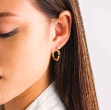 Load image into Gallery viewer, Lover’s Tempo - Emma Hoop Earrings
