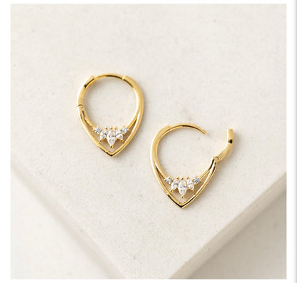 Lover’s Tempo - Aria Hoop Earrings