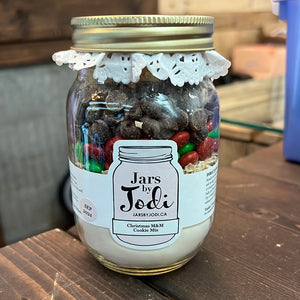 Jars by Jodi - Christmas M&M Cookie Mix