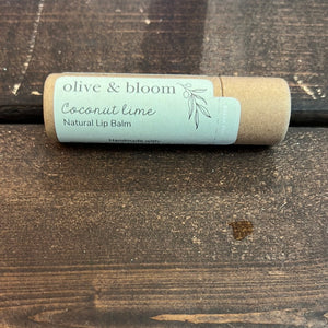 Olive and Bloom Coconut Lime Lip Balm