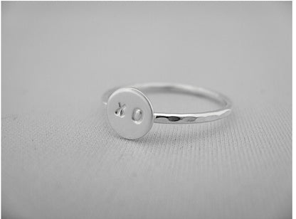 Jen Ellis Designs - XO Ring Size 7.5