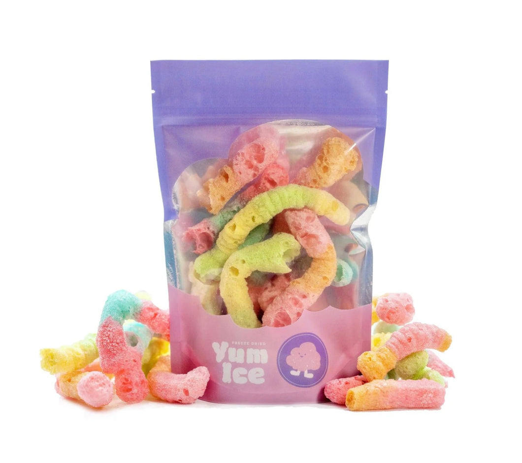 Yum Ice - Freeze Dried Sour Worms