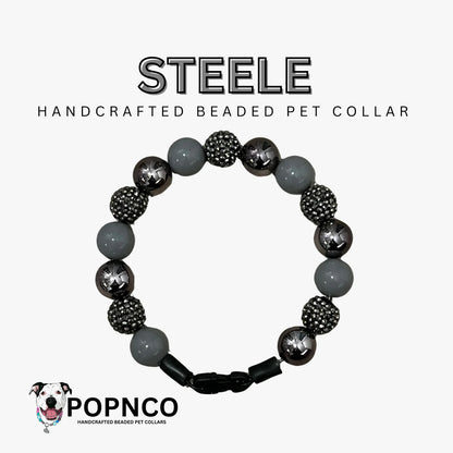 POPNCO Handcrafted Beaded Pet Collars - 12" Collars