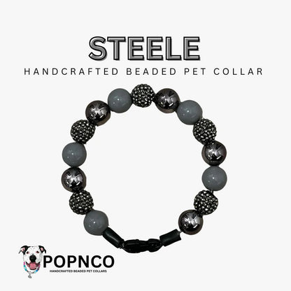 POPNCO Handcrafted Beaded Pet Collar - 12.5" Collars