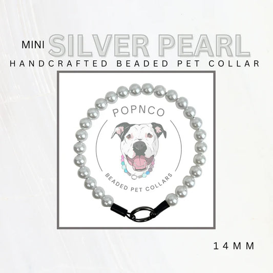 POPNCO Handcrafted Beaded Pet Collars - 12" Collars