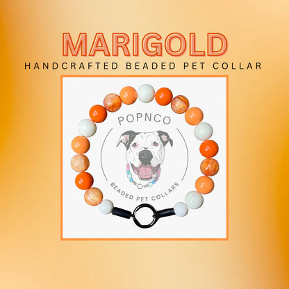 POPNCO Handcrafted Beaded Pet Collars - 15"Collars