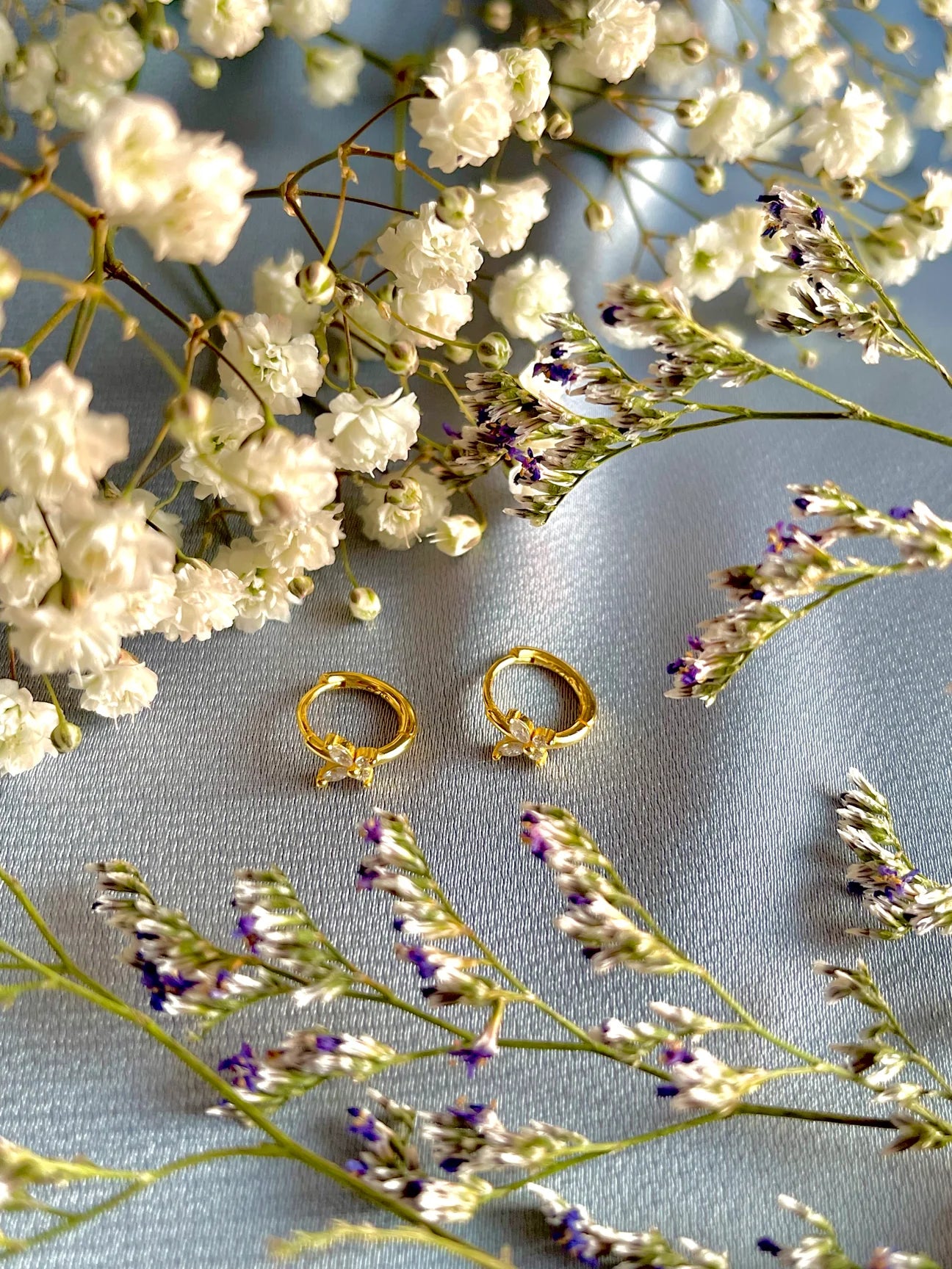 For The Seconds - Butterfly Hoops