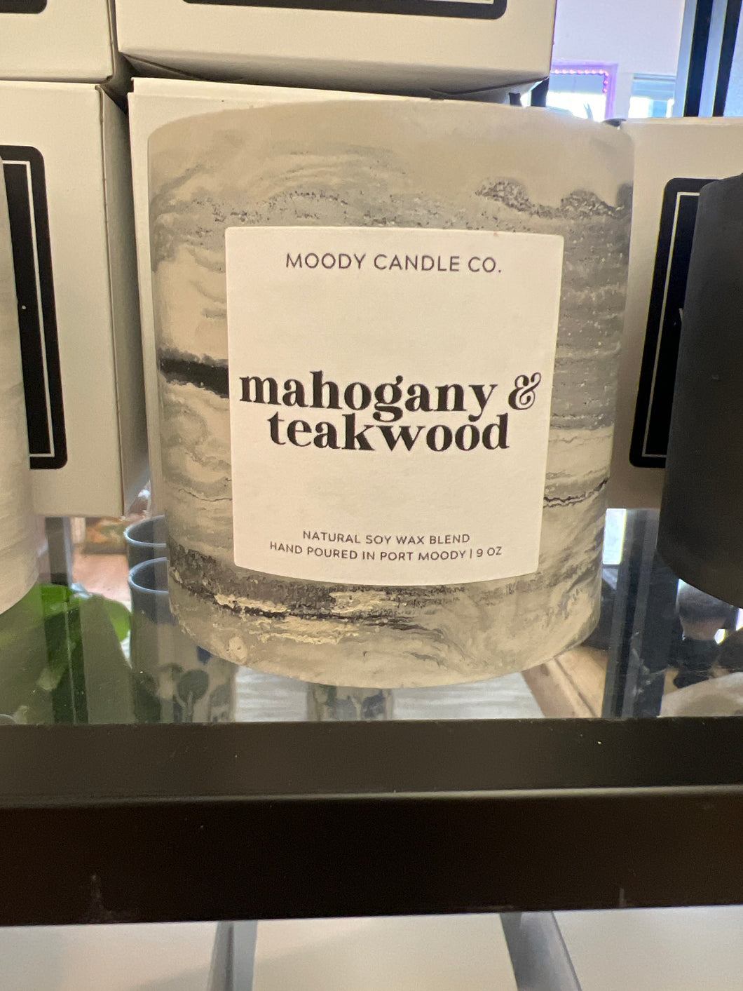 Moody Candle Co. - Mahogany and Teakwood