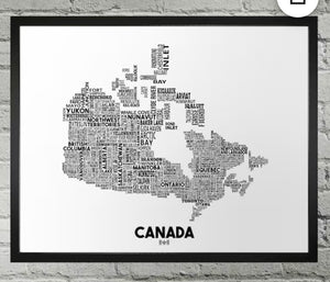 Damon D Chan Map Designs - Canada