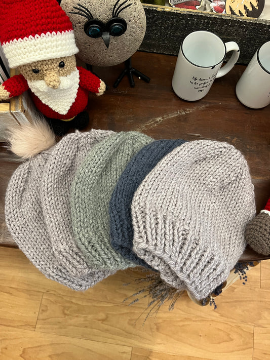 Hand knitted Toques