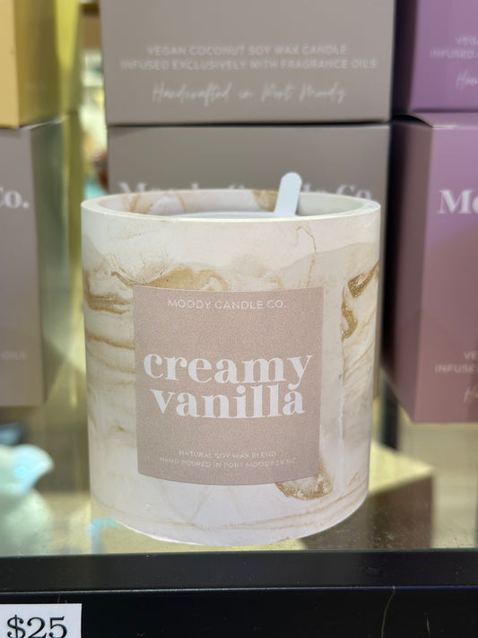 Moody Candle Co. - Creamy Vanilla
