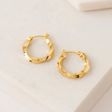 Load image into Gallery viewer, Lover’s Tempo - Emma Hoop Earrings
