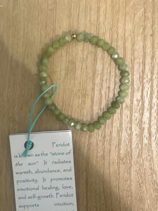 Albena Popova - Peridot Bracelet