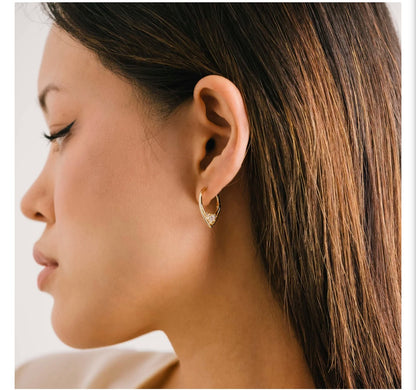 Lover’s Tempo - Aria Hoop Earrings