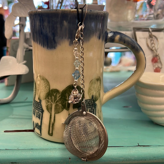 The Beadist - Tea Ball with Charm